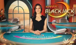 Speed Blackjack live table by Evolution