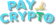 Pay with crypto payment logo